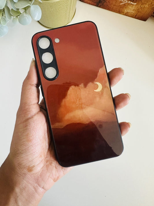 Orange sky sun case