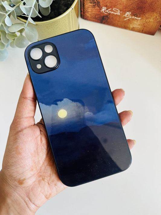 Blue night moon case