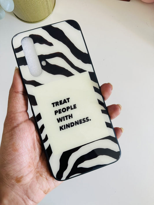 Zebra kindness designer case