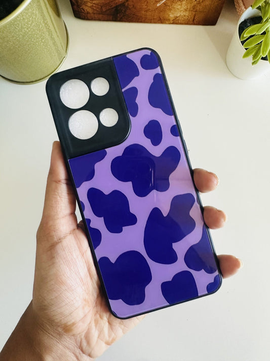 Purple moo designer case