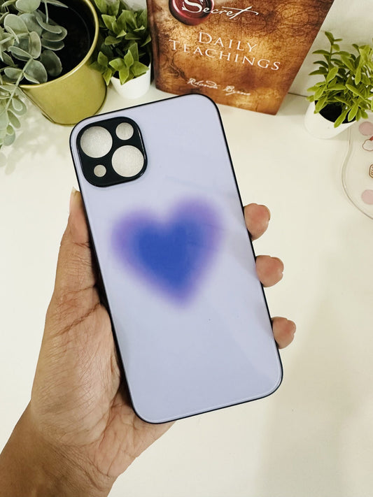 Lavender heart designer case