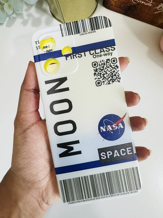 Nasa moon designer case