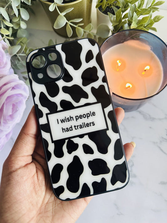 I wish people had trailers designer case