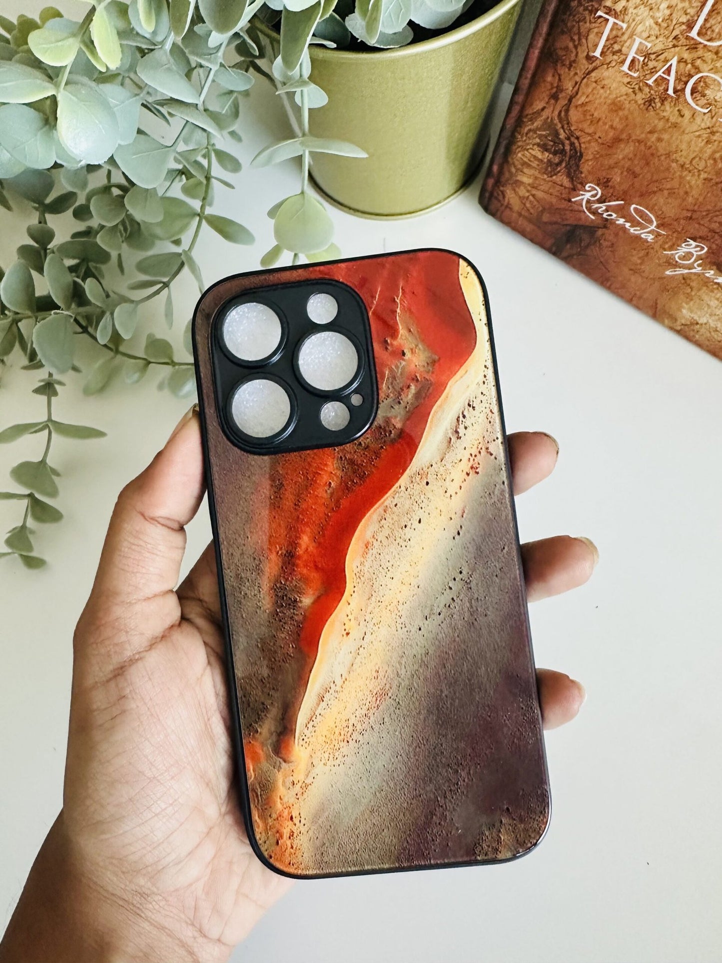 Brown hue designer case