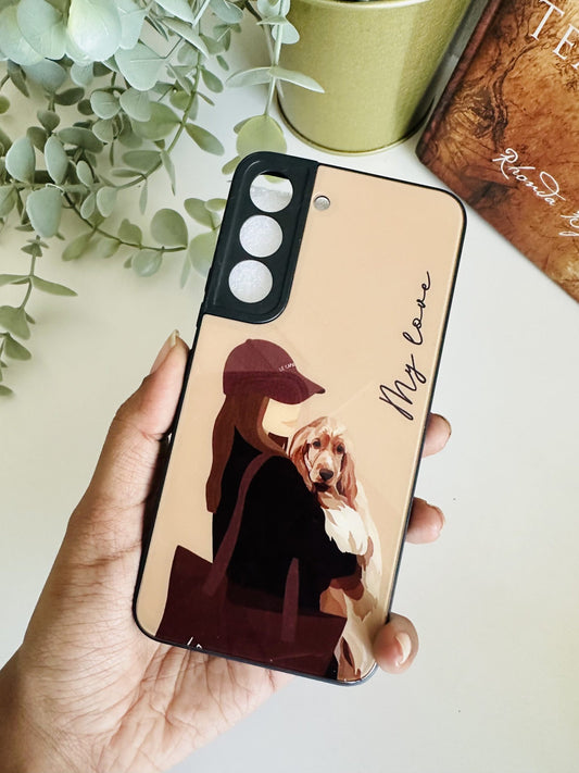 Dog lover illustration case
