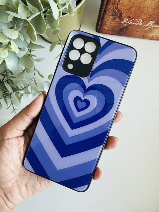 Y2k purple heart case