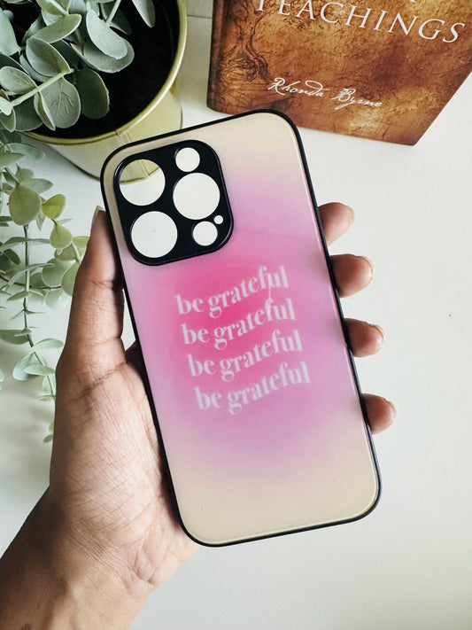 Be grateful designer case