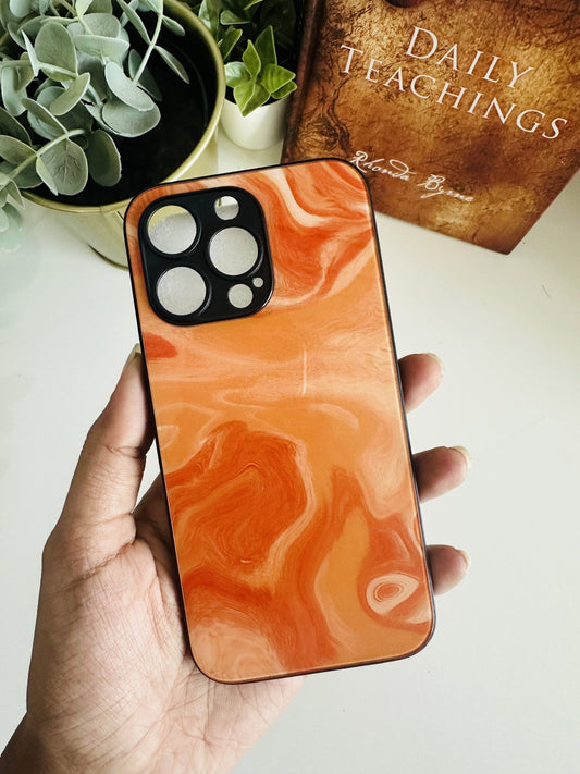 Rustic marble designer case