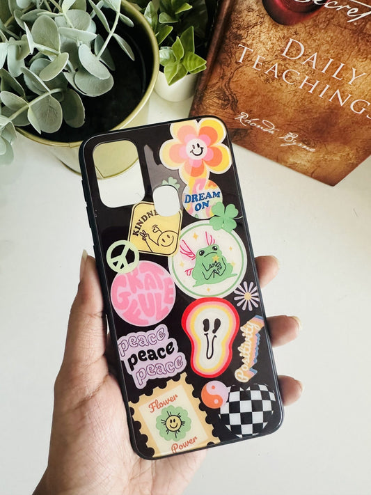 Black grateful designer case