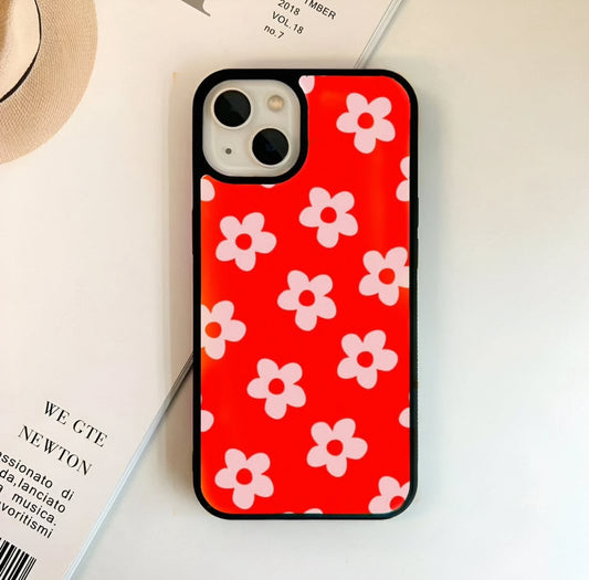 red flower aesthetic