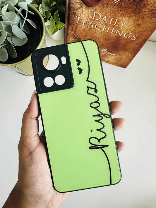 Customised name case - Glass Case