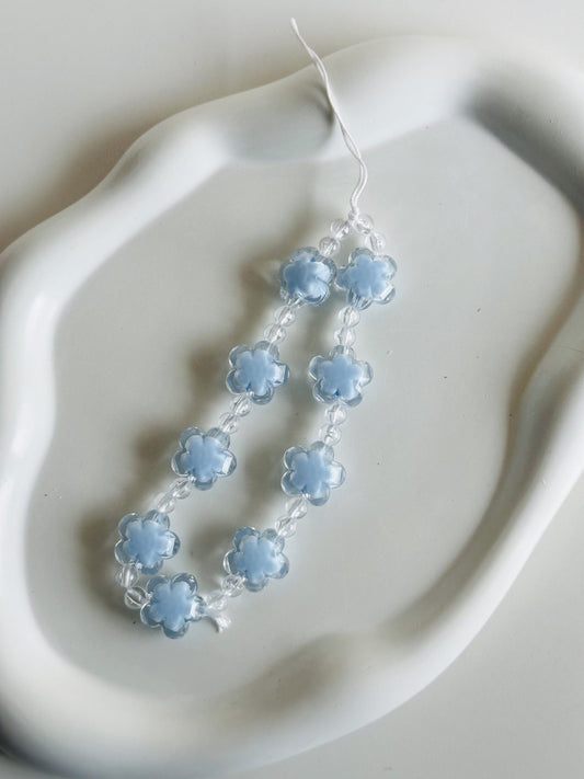 kawaii blue bloom charms