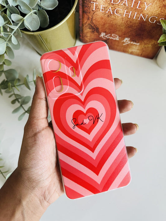 Red heart name case