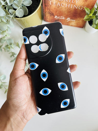 Evil eye blue case