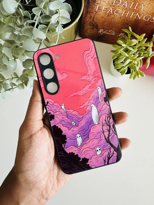 Pink sky ghost case