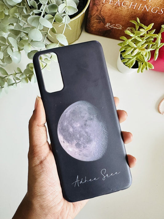 Moon with name designer case