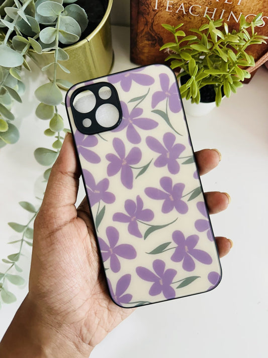 Lavender flower design case