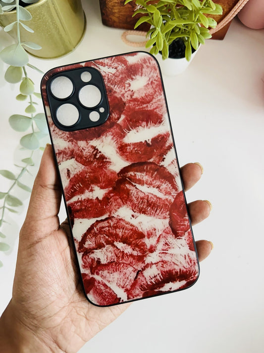 Lips and kisses designer case