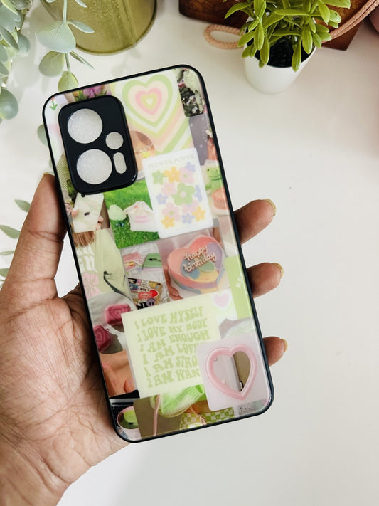 Y2k green love case