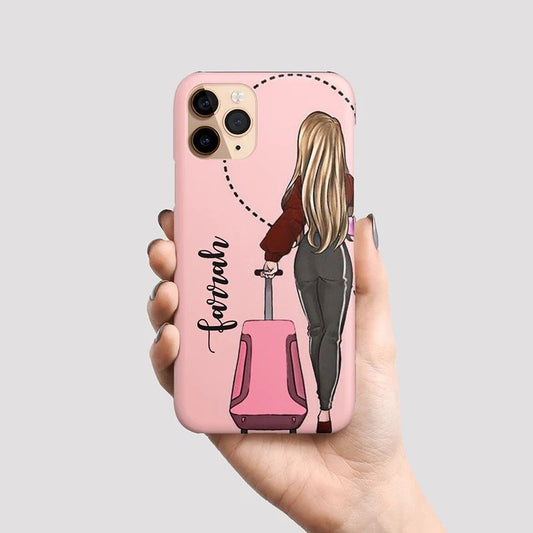 Peach pink wanderlust