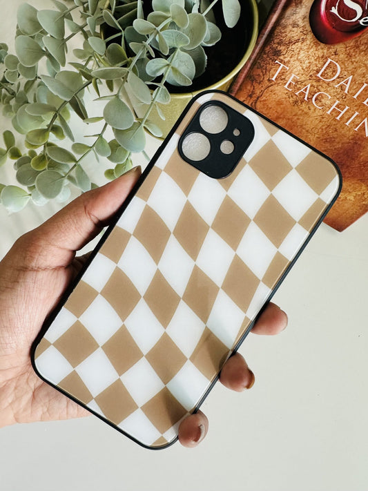 Brown checker case