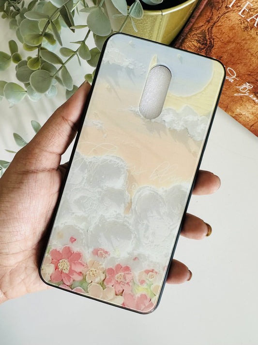 Panting flowers and nature case