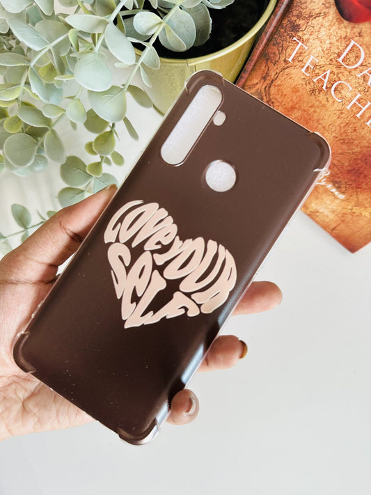 Love yourself brown case