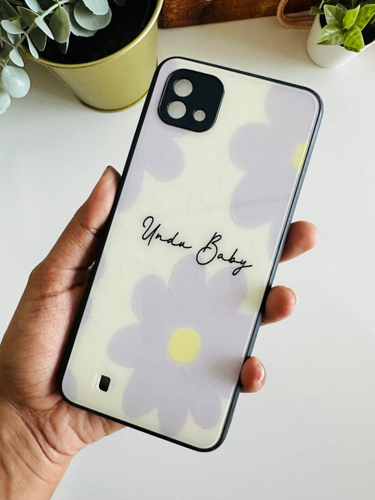 Purple flower case