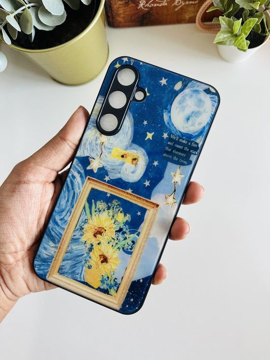 Van goh + sunflower designer case
