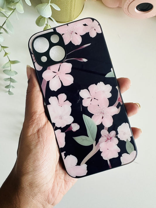 Pink floral case