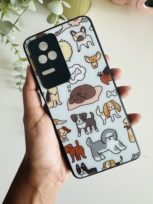 Dogs doodle case