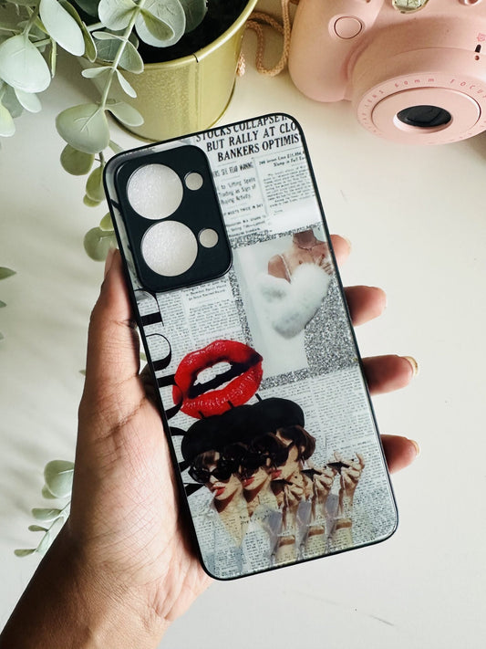 Vogue modern lady designer case