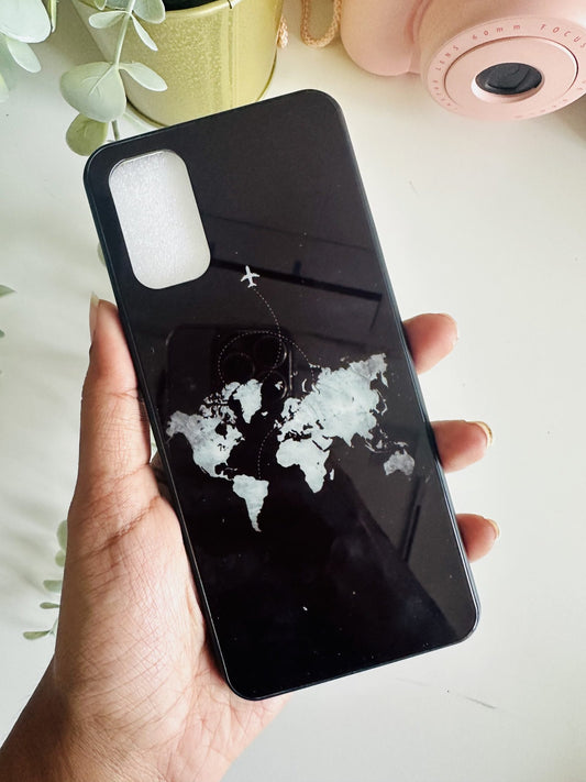 World map designer case