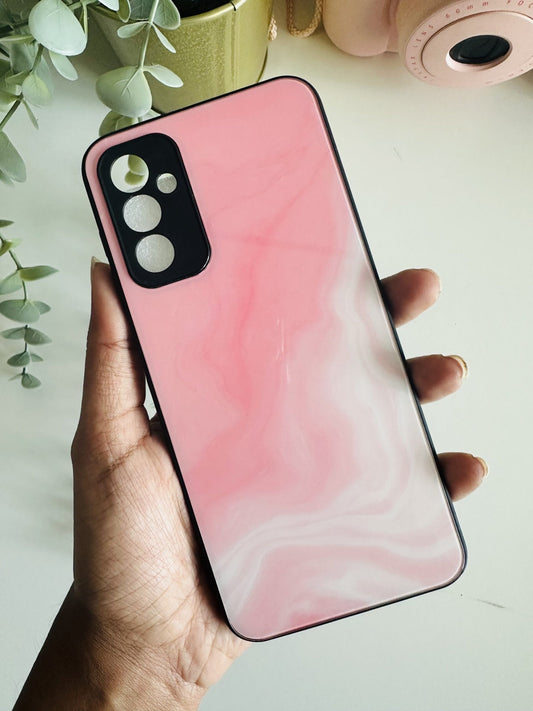 Pink marble case