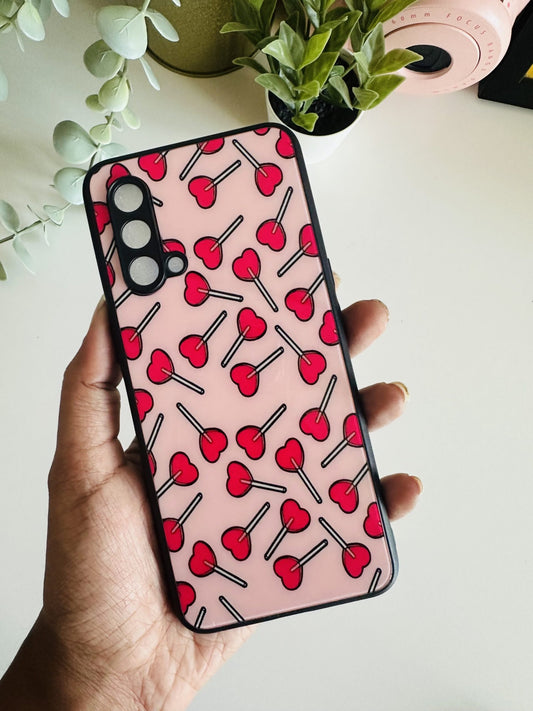 Heart lollipop case