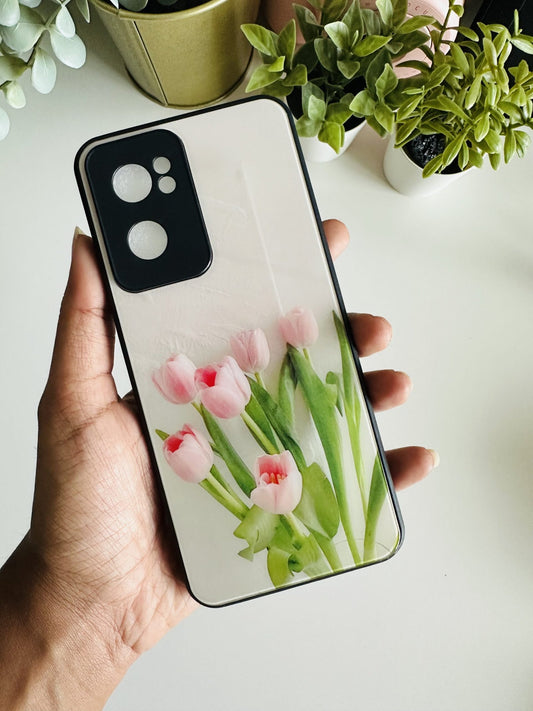 Pink tulip case
