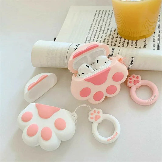 Off white paw cute  Airpods case