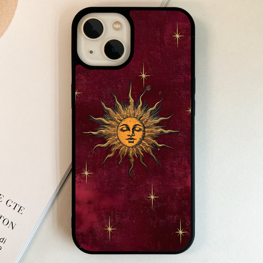 Maroon sun