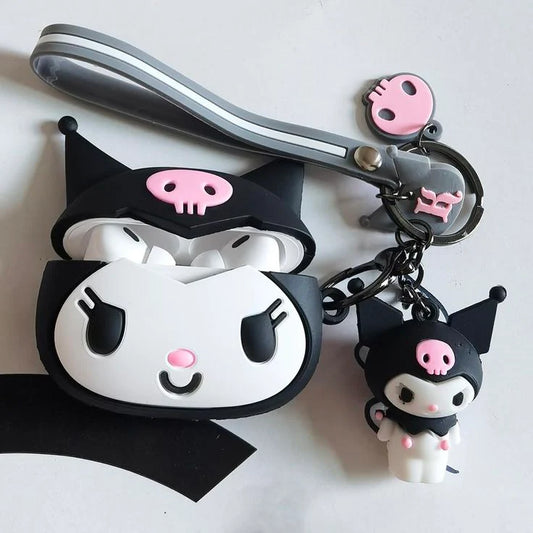 Black kuromi cute  Airpods case