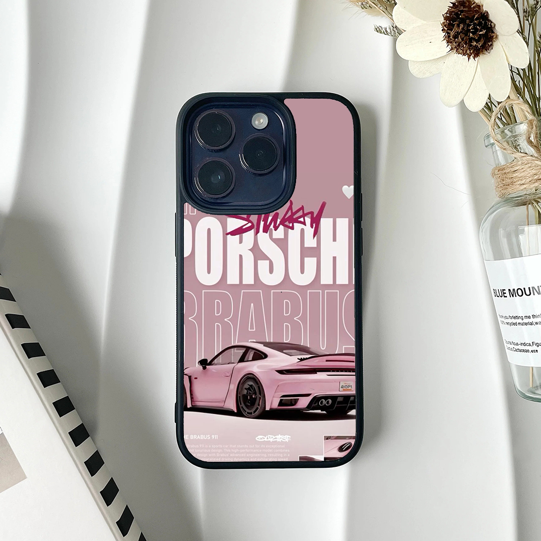 Pink porche