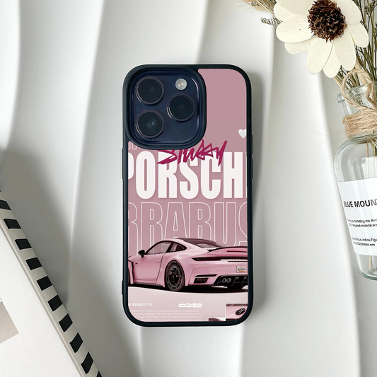 Pink porche