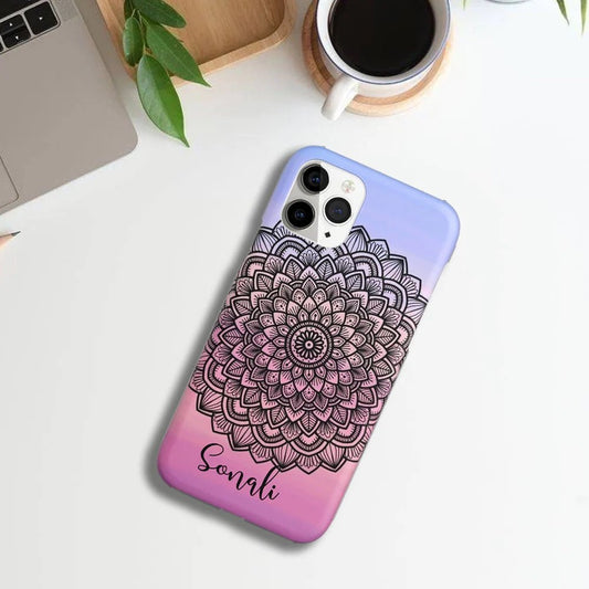 Ombre mandala case