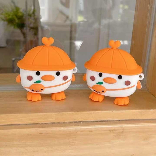cute carrot chicken Airpod case