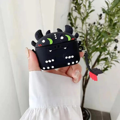 Black dino  Airpod case