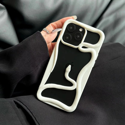 Snake Designer 3d Bumper Phone Case For iPhone