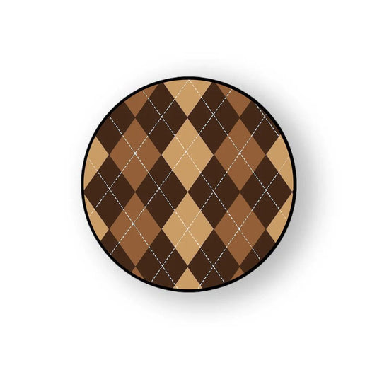 Brown Diamond Pop Grippers
