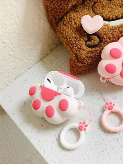 Off white paw cute  Airpods case