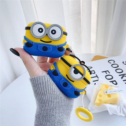 Minion 2 eye cute Airpod case