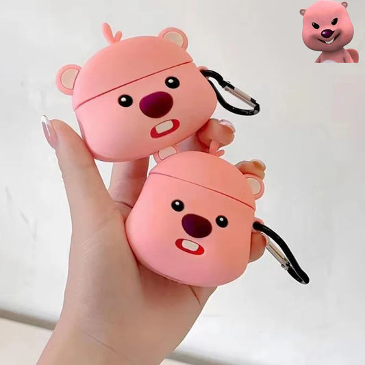 Pig bear cute Airpod case