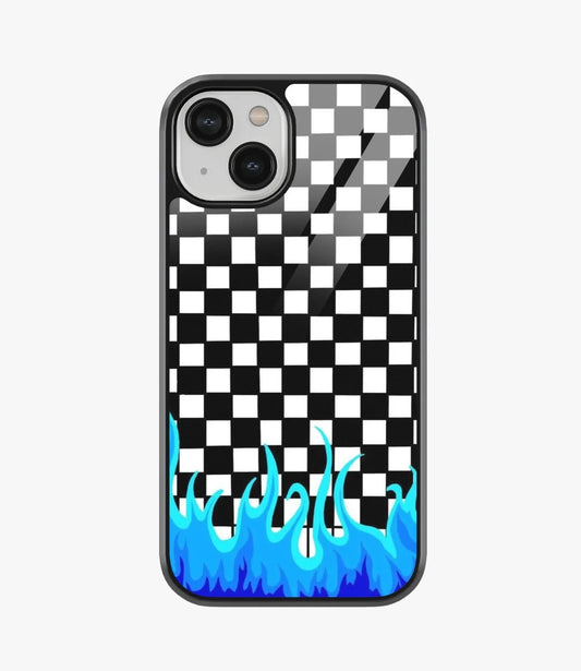 Flames On Checks Case